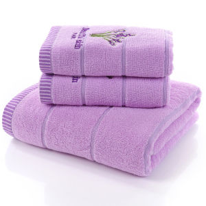 GUANGMANZHI | Bộ Khăn Tắm Cotton Mềm và Thấm Hút