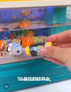 Fish Tank Toy Tangki Ikan Mainan Bayi Pretend Play Anak Kanak Educational Toy Simulation Toy Aquarium Kids Girl Boy Fun
