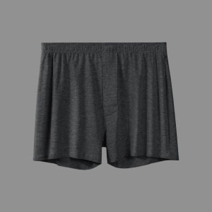 Miiow | Pure Cotton Mens Underwear Loose Boxer Shorts Home Sleepwear Comfortable Breathable Briefs Youth Suitable Flat Angle Pants