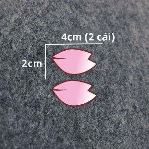 Mùa Xuân Sakura Xe Ô Tô Đề Can Chống Thấm Nước Cửa Sổ Ô Tô Xe Máy Xe Đạp Ống Dán Hoa Trang Trí