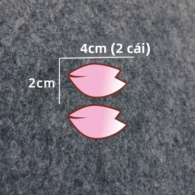 Mùa Xuân Sakura Xe Ô Tô Đề Can Chống Thấm Nước Cửa Sổ Ô Tô Xe Máy Xe Đạp Ống Dán Hoa Trang Trí