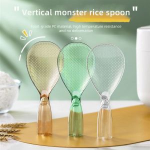 Vertical Rice Spoon Household Electric Rice Cooker Rice Spoon Non-Stick Rice Shovel Transparent Thickened Spoon