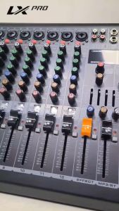Professional Mixer MC-12: 256 DSP Effects & 8 Built-In Inputs