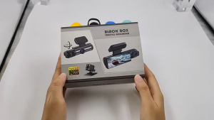 เครื่องบันทึกภาพการขับขี่แบบความละเอียดสูงพิเศษ M8 พร้อมเลนส์คู่มองเห็นกลางคืนอินฟราเรด 3M