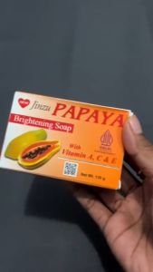 Sabun Papaya Jinzu/ Sabun Wajah Papaya Brightening Soap 130g