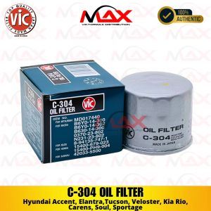 C-304 Vic Oil Filter For Hyundai Accent ElantraTucson Veloster Kia Rio Carens Soul Sportage