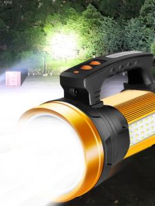 ไฟฉาย LED ความสว่างสูง ความจุแบตเตอรี่ยาวนาน ไฟฉายพกพา ไฟฉาย LED สำหรับกลางแจ้ง สำหรับการเดินป่า ปีนเขา ปีนเขา ปีนเขา