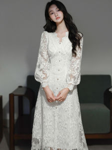 CHANGTONG | Elegant V-Neck Fitted Dress