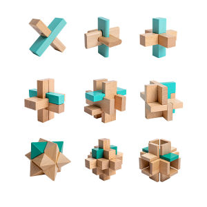 Hape | Intellectual Puzzle IQ Lock Wooden Toy
