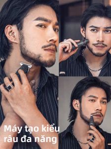 ZHIGAN | Mini Portable Beard Trimmer Water Washable Shaving Machine