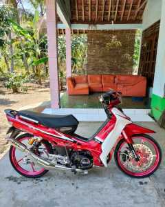 Knalpot fiz r force one standar racing full croom suara super garing