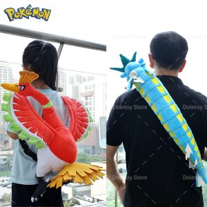 New Pokemon Backpack Kawaii Ho-Oh Backpack Gyarados Backpack Shoulder Bag Cosplay Props Fashion Birthday Gift