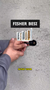 Fisher Sekrup Angkur Baut Besi Pengait Dinding Tembok Beton M6 M8 M10 Isi 20/50Pcs