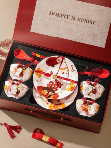 mornenjoy | Elegant Wedding Gift Dinnerware Set