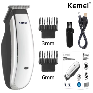 Kemei | Kemei KM-666C Mini Hair Clipper Professional Beard Hair Trimmer Cutter Rechargeable Electric Hair Cutting Machine Hair Remover