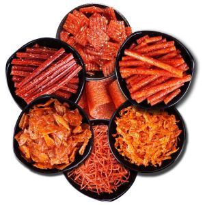 ล่าเถียว ขนมรสเผ็ด ชาลิ้นสไตล์เสฉวน มีหลายแบบ ต้นตำหรับแท้ 70 กรัม