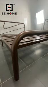 EE HOME COMBO SET Queen Size Bed Frame With Queen Rebonded Foam Mattress Katil Queen Tilam Queen 8 INCH - CM-BF78