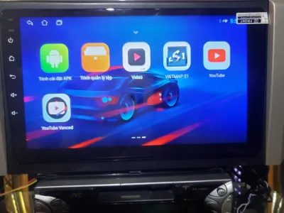 Màn Androi Wifi 9inc . Các tính năng hiện đại và đầy đủ giành cho xe hơi.