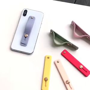 Satu Keluarga Pegangan Hp Strap Bracket Silicone Polos C816 Finger Grip Ring Hp Multiband Phone Holder Hp Tali socket Stand Universal Strap Holder Import
