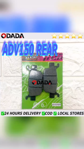 ODADA TTGR Motorcycle Brake Pads Rear For Honda ADV 150/160 PCX 150/160