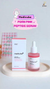 Medicube Pink  Serum 30ml  รอยดําจาง  Reinforces skin barrier  สงบแดง ปรับสภาพผิวให้สม่ำเสมอ