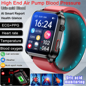 Air Pump Smartwatch 2025 For huawei airbag Bluetooth call health watch Accurately Blood Pressure Uric Acid Blood Lipids watch