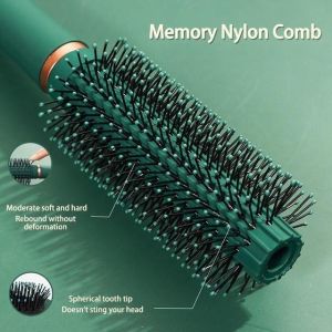 🌟Mega Sales😍High Quality Anti-Static Air Cushion Massage Comb 新款按摩梳墨绿色气囊梳子 Massage Scalp Hair 防静电 按摩头部血液循环  头发不打结 弹性按摩 不伤头皮