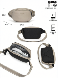 Pacsafe | Anti-theft Sling Bag Multi-layer Slash-Resistant