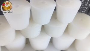 [Food Grade] จุกยางซิลิโคน เจาะรู สำหรับ แอร์ล็อค Airlock Stopper ( Food Grade ) No. 3-11 สำหรับ หมักเบียร์ หมักไวน์ Homebrew