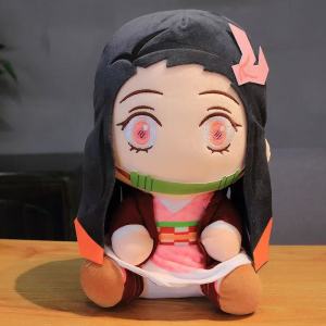 Bandai | NEW IN STOCK 26cm Demons Slayer Tokitou Muichiro Plush Toys Cute Soft Stuffed Home Room Decor Dolls For Birthday Christmas Gift