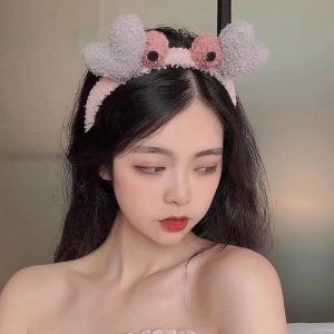 Chu Lan ที่คาดผมกวางการ์ตูนสไตล์หวานสําหรับผู้หญิงเครื่องประดับผมน่ารักเหมาะสําหรับการแต่งหน้าล้างหน้าและใช้ในชีวิตประจําวัน