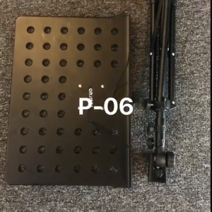Portable Folding Music Score Stand Adjustable Height Detachable for Rehearsal & Performance Durable