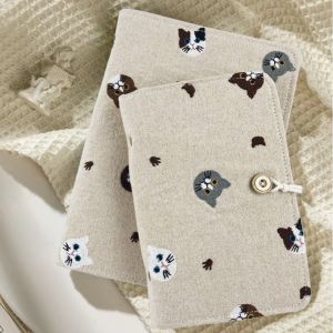 Embroidered Fabric Notebook A5/A6