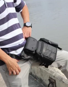 <𝙇𝒂𝙯𝑺𝙜𝑴𝙖𝒍𝙡> Mens Waterproof Oxford Waist Leg Bag Drop Travel Motorcycle Tactical Chest Pouch