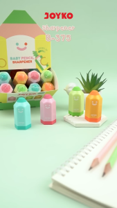 Sharpener JOYKO Eraser 2 in 1 Rautan dan Penghapus B-179 Baby Pencil