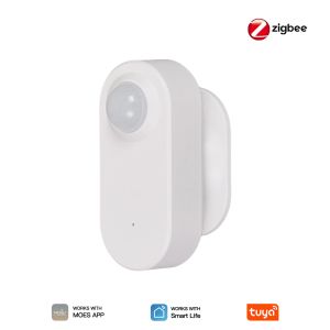 MOES | MOES Zigbee Motion SensorWireless Battery Powered PIR Detector for Home Security Works with Tuya/Smart Life App Scene Linkage