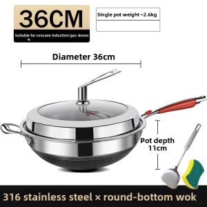 RONGCHUAN | Non-stick Multipurpose Stir-fry Pan