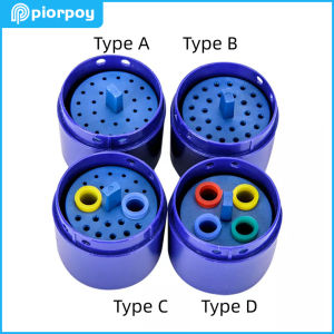 PIORPOYDental Disinfection Box 26Holes High Speed Burs Holder Endo Files Stand Dentistry Gutta Percha Points Sterilization Block