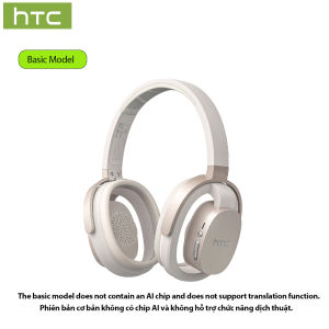 HTC Original AI Translate Headphone HP07 HiFi Stereo Sound Wireless Bluetooth Earphones Sport Game Headset With Mic Low Latency