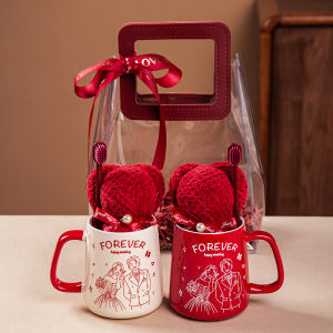 BOJINGLIPIN | Wedding Couple Set Toothbrush Cup