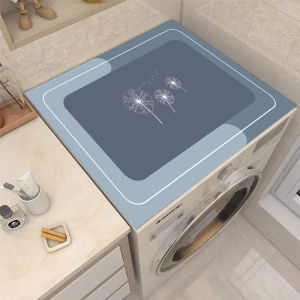 Silica Mud Roller Washing Machine Cover Pad Dust Cover Refrigertor Dust Cover Cloth Automatic Washing Machine Mat Countertop Pad