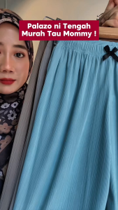 Seluar Panjang Budak Perempuan 6M-11Y Kids Girl Pants Summer Cooling Ice Silk Baby Girl Baju Raya Toddler Long Pants
