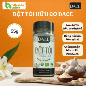 Bột tỏi hữu cơ Dace 55g