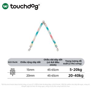Touchdog | Dây Dắt Thú Cưng Hai Đầu Không Rối Không Gây Nẹt