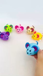 [CHẠY CÓT] Đồ chơi trẻ em chuột con chạy bằng cót/ vặn cót rất dễ thương dành cho bé yêu động vật đồ chơi trong nhà