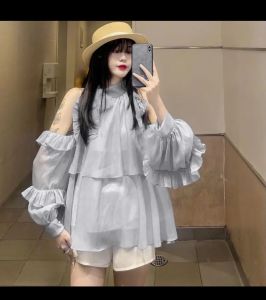 Áo hở vai tiểu thư