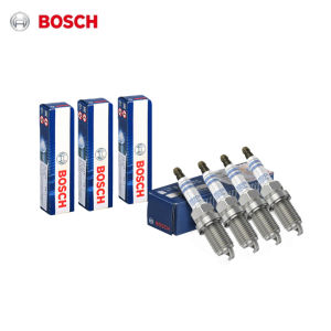 Bosch | 4pcs Bosch Double Platinum Spark Plugs FR7KPP33+ for Audi A3 A4 A6 RS6 S3 S4 TTfor VW Beetle Golf Passat Jetta Sharan