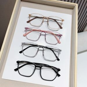 Casual Style Women Cat Eye Frame Reading Glasses Blue Light Filter Reading Glasses Anti Blue Light  Hyperopia Eyewear