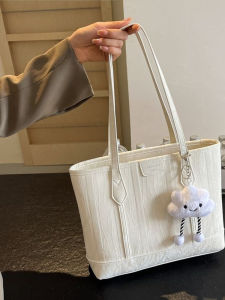 Large Capacity Commuter Tote Bag Womens Fashionable Korean Style Underarm Bag 2025 New Trendy Single Shoulder Bag