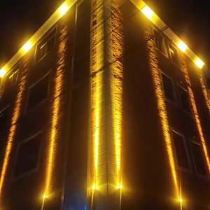 COD TaffLED 10 W Lampu Sorot Gedung rumah Taman Spotlight outdoor anti air 220V Warm White - YY3